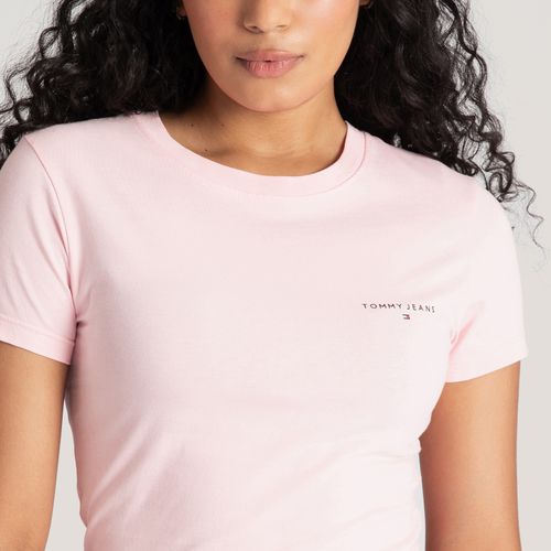 Camiseta Logo Linear Tommy Jeans