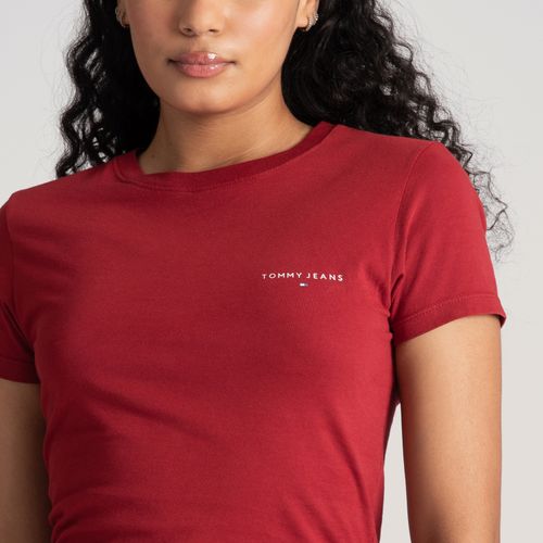 Camiseta Logo Linear Tommy Jeans