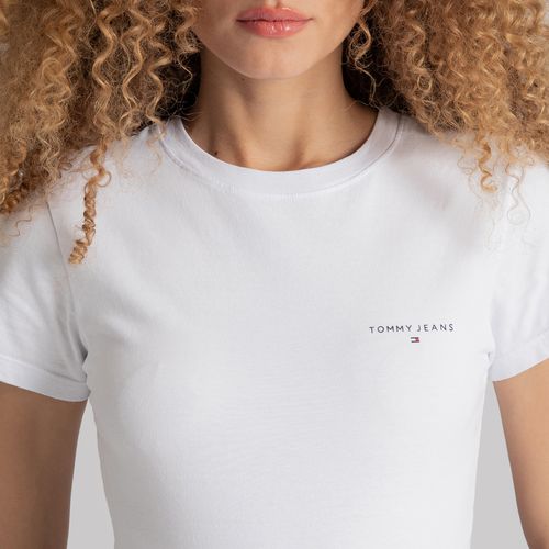 Camiseta Logo Linear Tommy Jeans