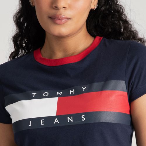 Cropped Bandeira Tommy Jeans