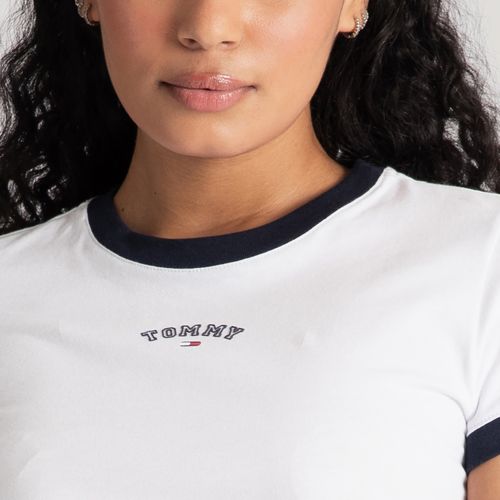 Camiseta Small Logo Tommy Jeans
