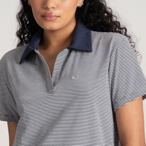 Vestido Polo Listrado Tommy Jeans