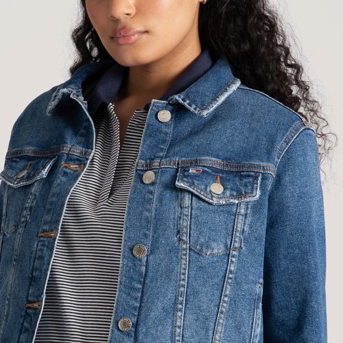 Jaqueta Trucker Cropped Tommy Jeans