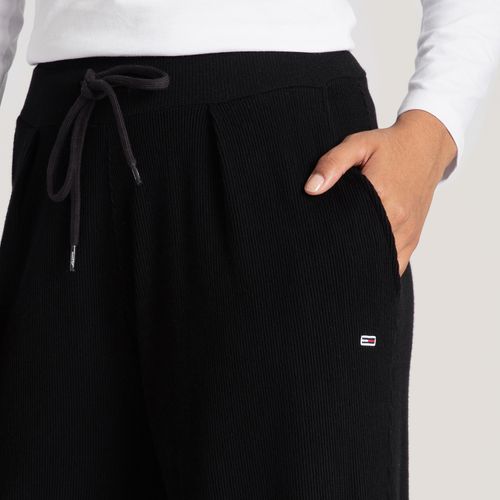 Calça Moletom Wide Leg Tommy Jeans
