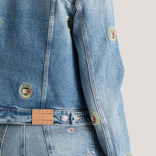 Jaqueta Jeans Brasão Tommy Jeans