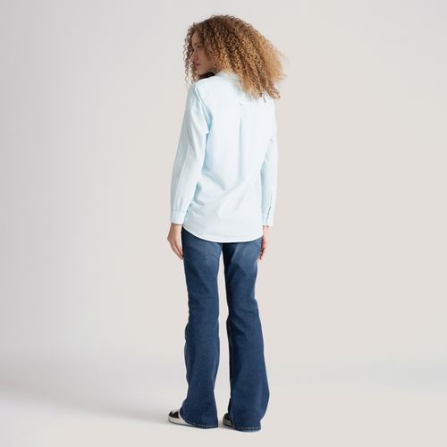 Camisa Oversized Listrada Tommy Jeans