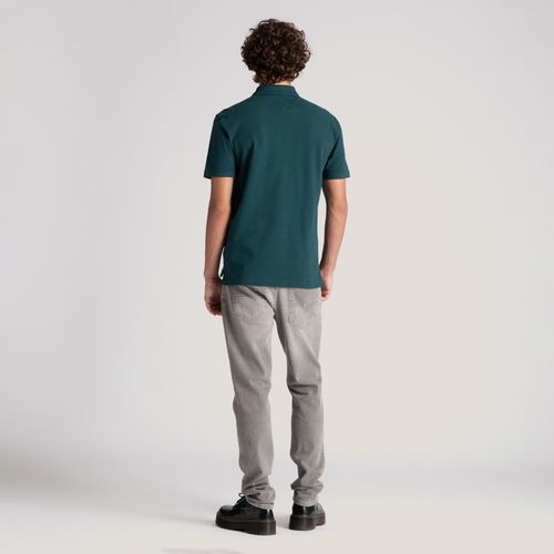 Polo Regular Piquê Duplo Tommy Jeans