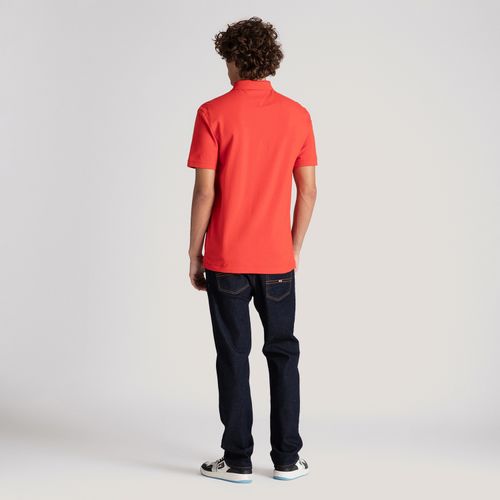 Polo Regular Piquê Duplo Tommy Jeans
