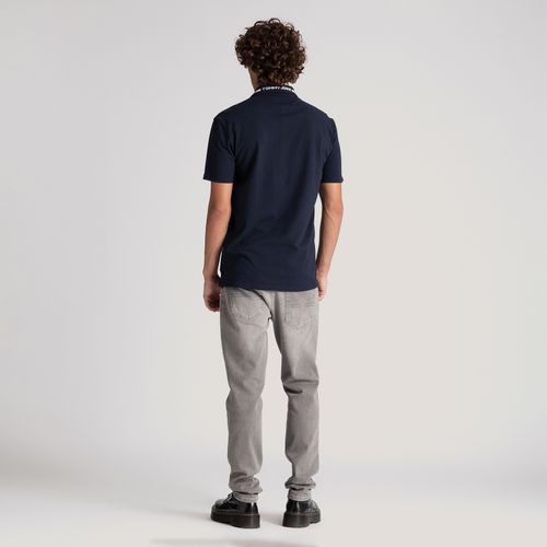 Polo Regular Gola Jacquard Tommy Jeans