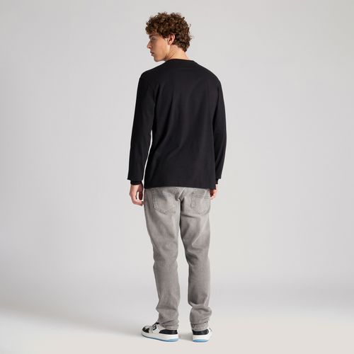 Camiseta Manga Longa Logo Linear Tommy Jeans