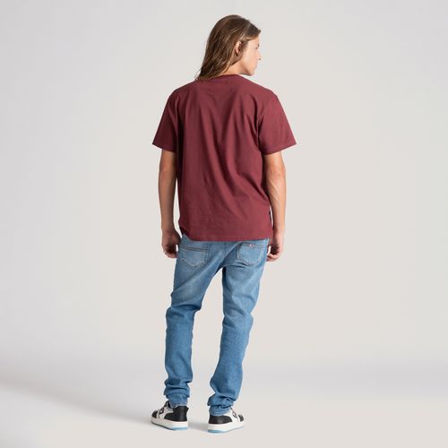 Camiseta Logo Tonal Bordado Tommy Jeans