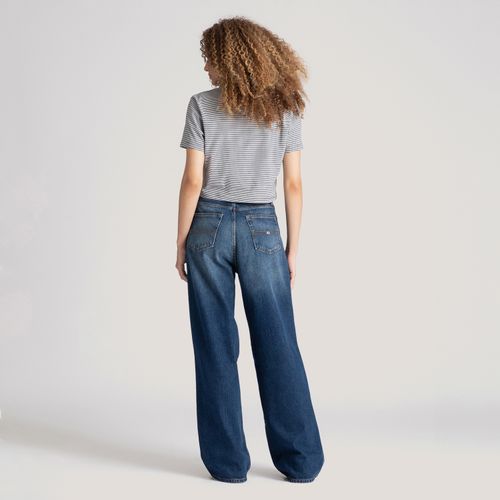 Polo Cropped Listrada Tommy Jeans