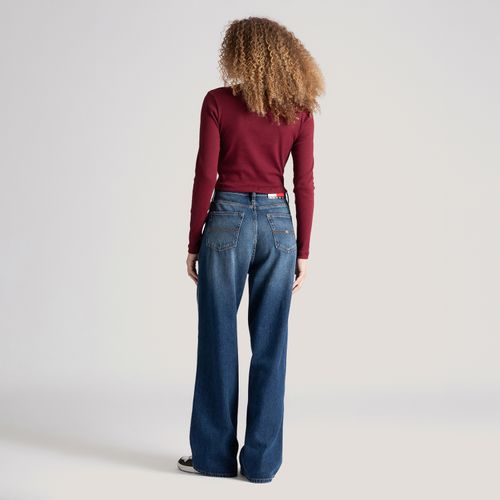 Camiseta Manga Longa Bandeira Tommy Jeans