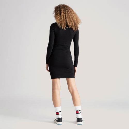 Vestido Logo Metálico Tommy Jeans