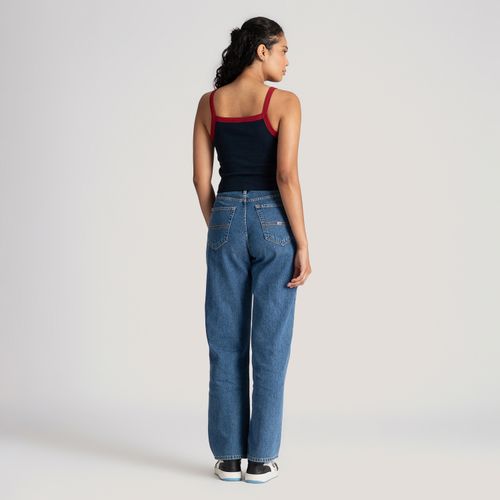 Regata Cropped Bandeira Tommy Jeans