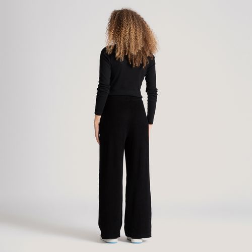 Calça Moletom Wide Leg Tommy Jeans