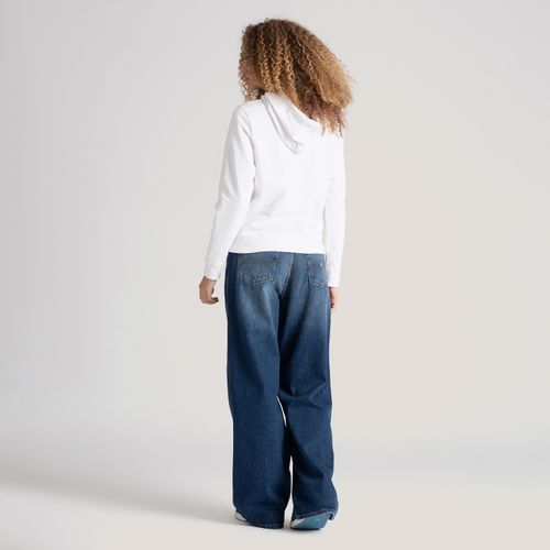 Moletom Logo Linear Capuz Tommy Jeans