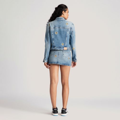 Jaqueta Jeans Brasão Tommy Jeans