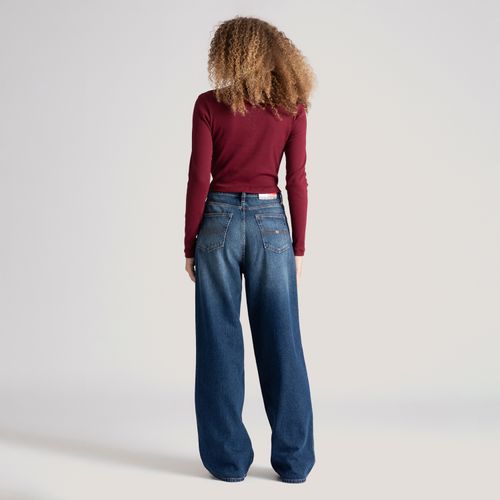 Calça Claire Wide Leg Tommy Jeans