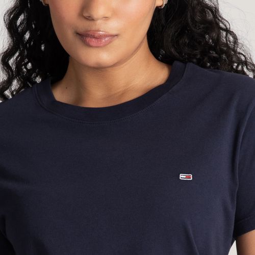 Camiseta Clássica Gola C Tommy Jeans