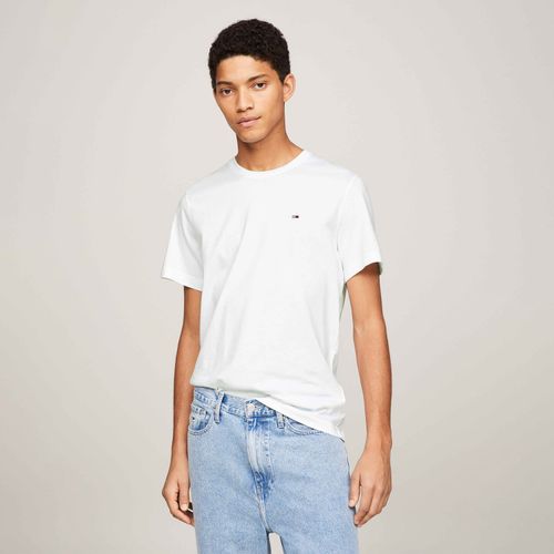 Camiseta Clássica Gola C Tommy Jeans