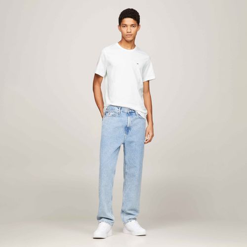 Camiseta Clássica Gola C Tommy Jeans