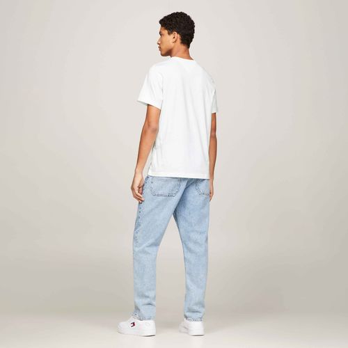 Camiseta Clássica Gola C Tommy Jeans