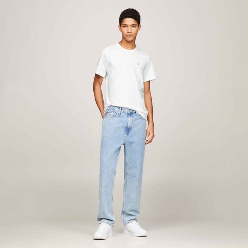 Camiseta Clássica Gola C Tommy Jeans