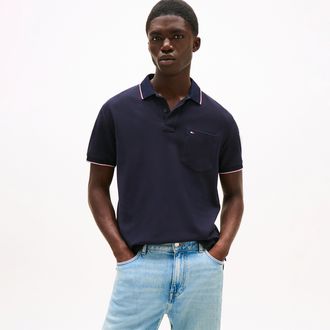 Polo Logo Monotype Ton Sur Ton | Tommy Hilfiger
