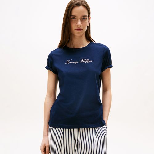 Camiseta Logo Cursivo Lurex