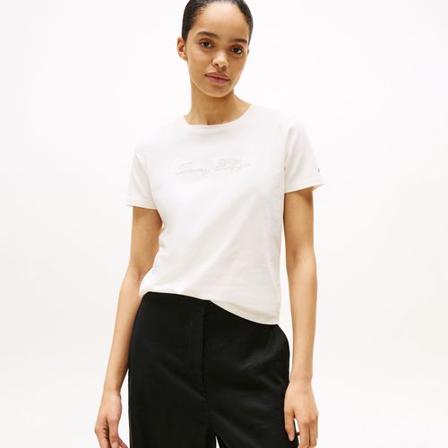 Camiseta Logo Cursivo Lurex