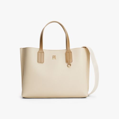 Bolsa Mini Tote Placa Monograma Th