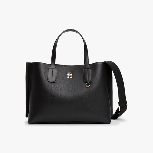 Bolsa Mini Tote Placa Monograma Th