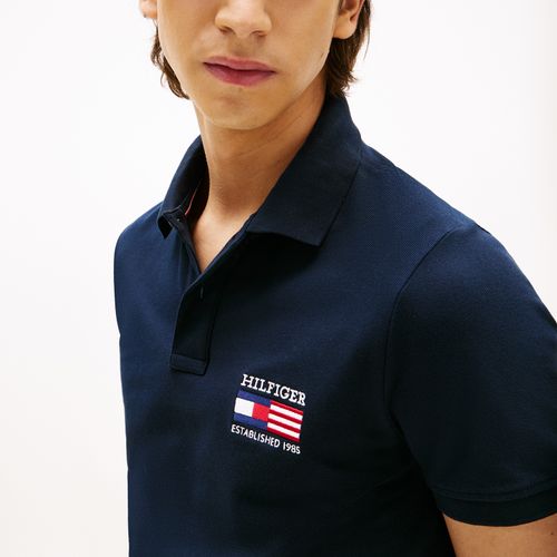 Polo Bandeira Americana Regular Fit