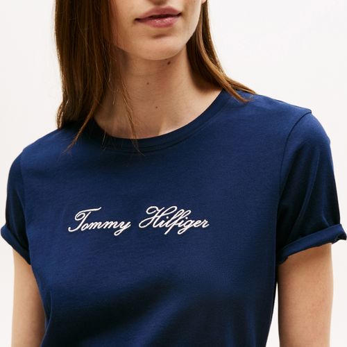 Camiseta Logo Cursivo Lurex