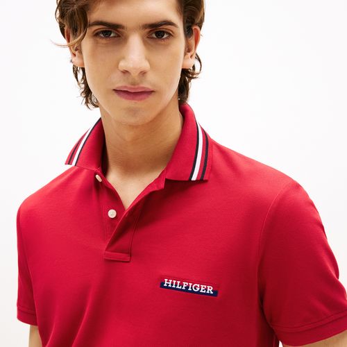 Polo Tipped Global Stripe Regular Fit