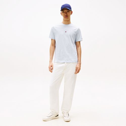 Camiseta Logo Hilfiger Usa Gola C