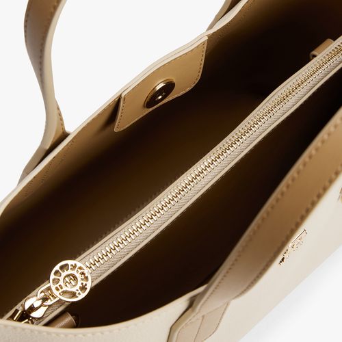 Bolsa Mini Tote Placa Monograma Th