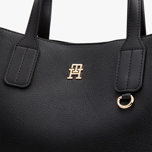 Bolsa Mini Tote Placa Monograma Th
