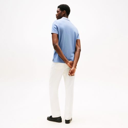 Polo Tingida Bandeira Bordada Regular Fit