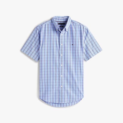 Camisa Xadrez Manga Curta