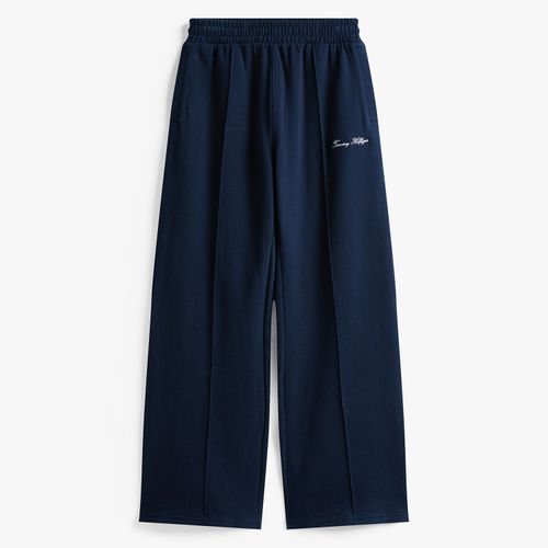 Calça Moletom Piquê Logo Cursivo