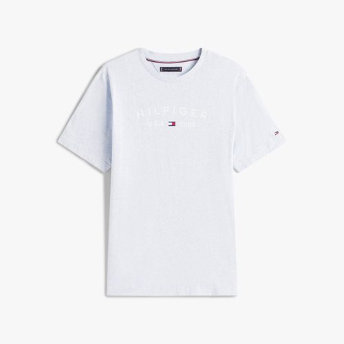 Camiseta Logo Hilfiger Usa Gola C