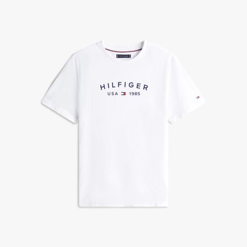 Camiseta Logo Hilfiger Usa Gola C