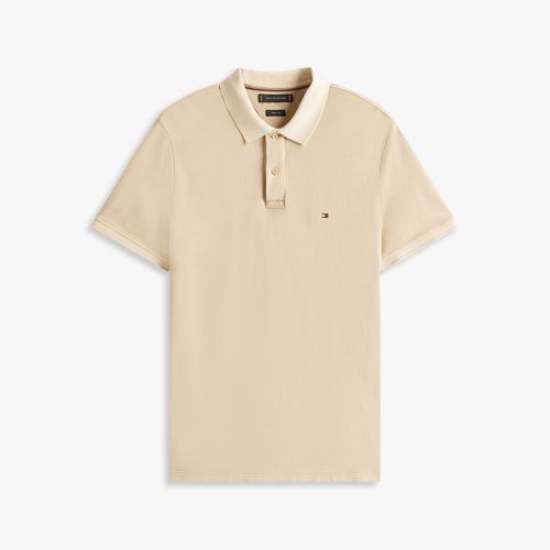Polo Tingida Bandeira Bordada Regular Fit