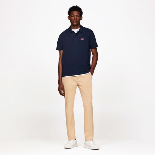 Polo Regular Bandeira Tommy Jeans
