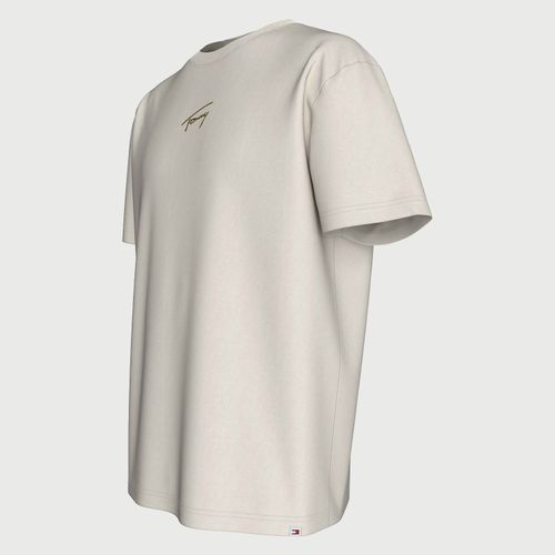 Camiseta Assinatura Dourada Tommy Jeans