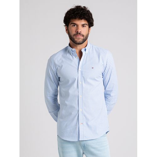 Camisa Xadrez Manga Longa