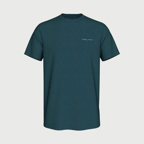 Camiseta Mini Logo Linear Tommy Jeans