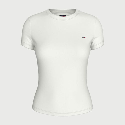 Camiseta Clássica Gola C Tommy Jeans